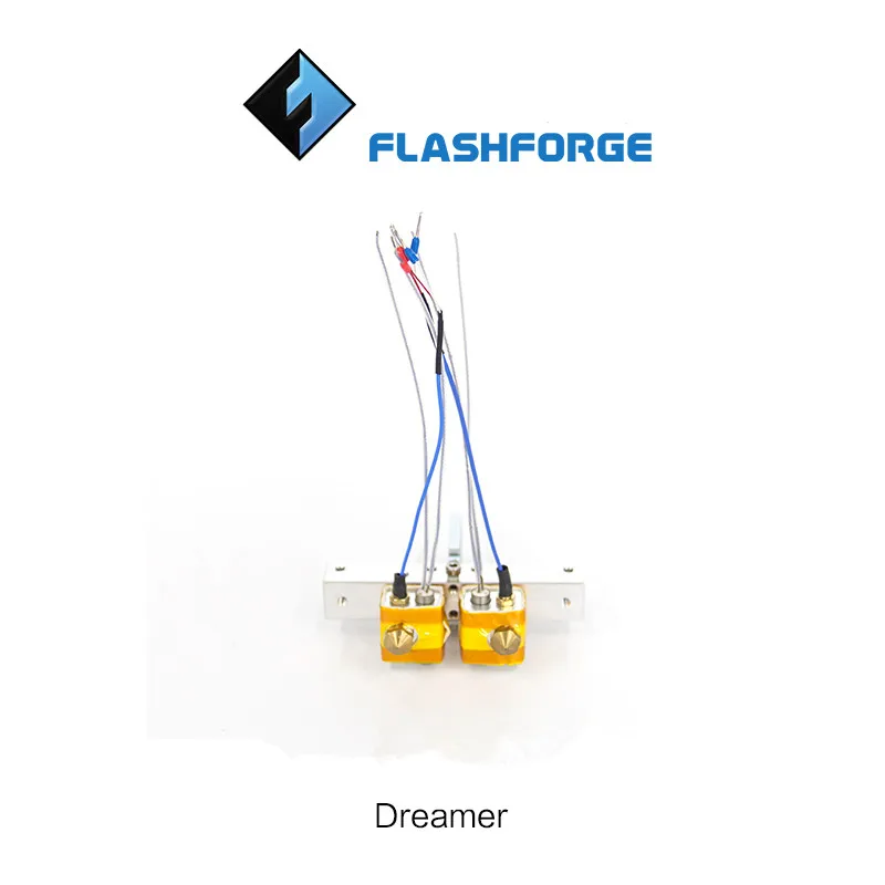 1set* dual extrusion assembly kit for Flashforge Dreamer Bar Mount Assembly set Thermocouple For Dreamer printer