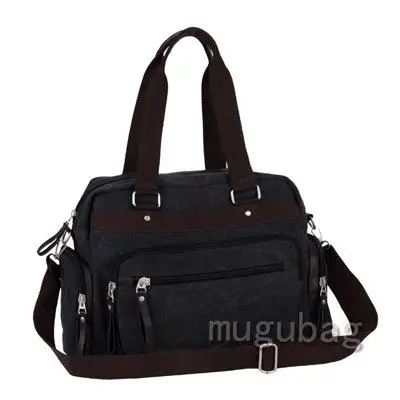 Large Capacity Thick Leisure Portable Fashion Canvas Bag Single Shoulder Crossbody Men And Women Travel | Багаж и сумки