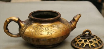 10 &quotКитайский медный Бронзовый Краб Улитка бамбуковая тканая форма