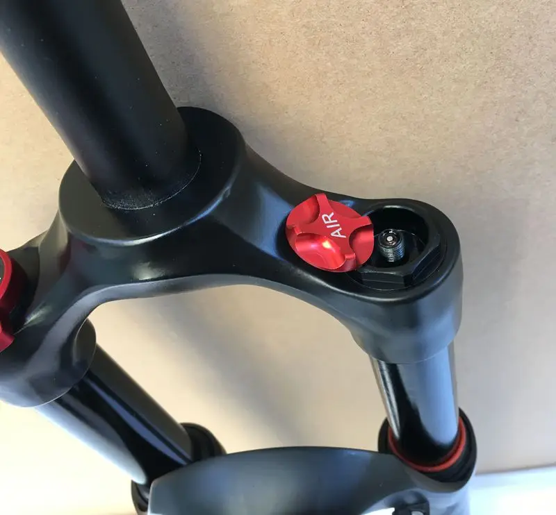 MODENG 26/27. 5/29er MTB горный велосипед воздушная вилка устойчивость воздуха и демпфирование масла магниевого сплава подвеска ront вилка от HLR& RLR