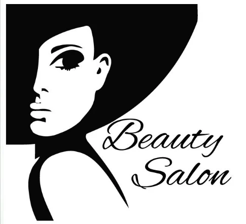 Виниловая наклейка на стену для салона красоты сексуальная девушка