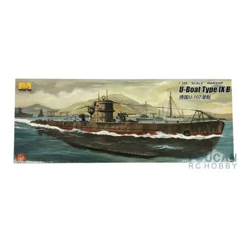 MiniHobby 80914 1/200 Немецкий U Boat Тип IX B модель подводной лодки Kit с двигателем|Наборы для