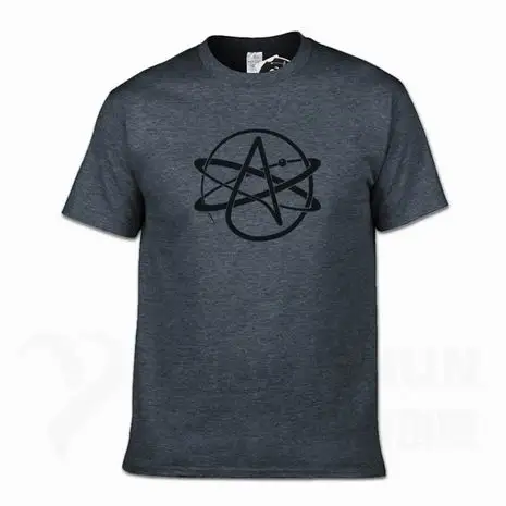 Символ атеиста FSM Pastafarian religion, Мужская футболка с принтом, новинка, мужские хлопковые футболки с коротким рукавом, уличная футболка