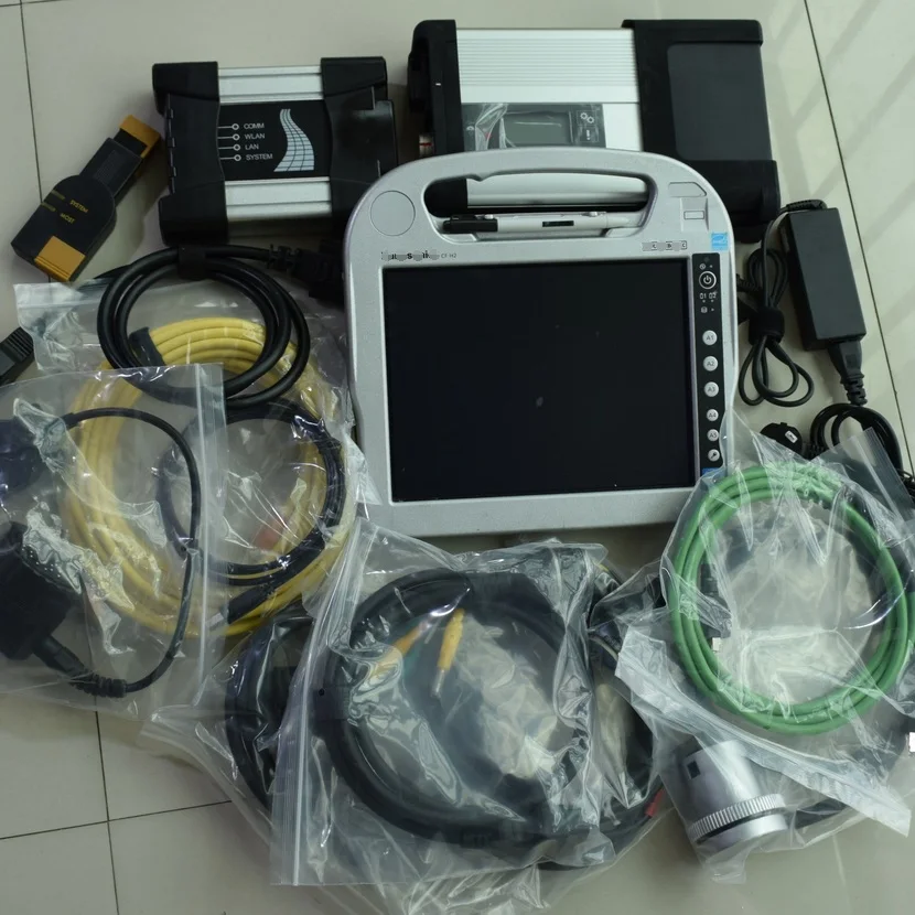 Диагностический инструмент для BMW Icom Next MB Start 5 SD Подключение C5 с CF H2 планшета CFh2