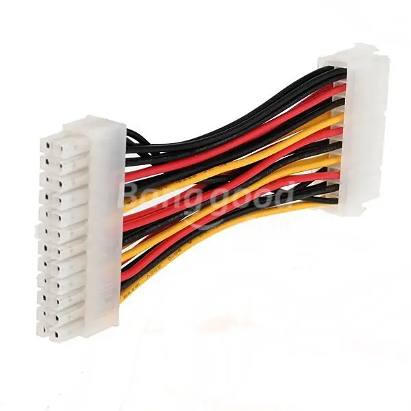 Lailabest ATX 20 Pin Female To Male Adapter Cable For Motherboard PC |