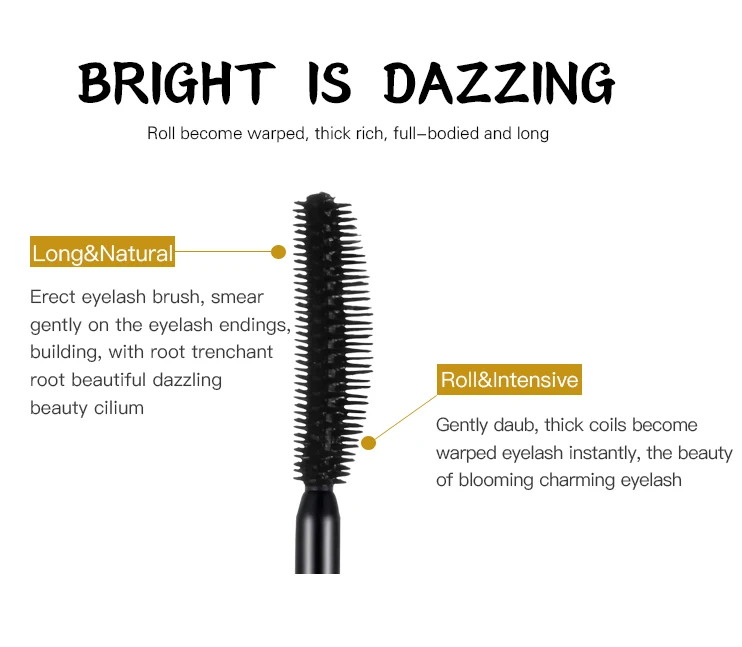 4D Silk Fiber Eyelash Mascara Pudaier Waterproof Curling Lash Extension Thick Lengthening Eyelashes Makeup Rimel Lashes Cosmetic