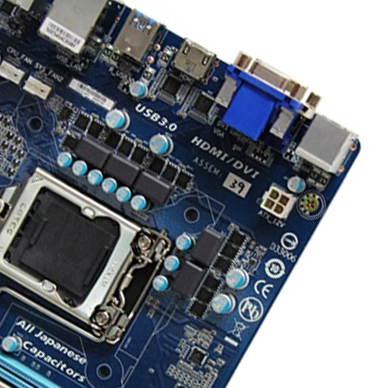 GIGABYTE GA-H77M-D3H desktop computer motherboard LGA1155 DDR3 i3 i5 i7 Micro-ATX | Компьютеры и офис