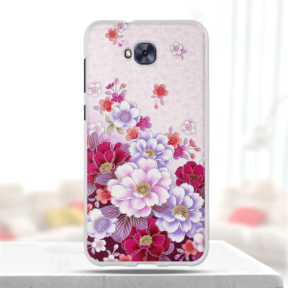 Чехол для Asus Zenfone 4 Selfie ZD553KL силиконовый мягкий чехол из ТПУ | Мобильные телефоны и