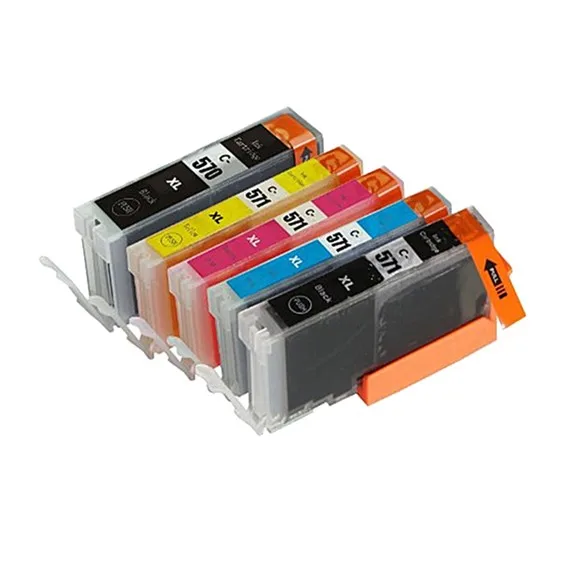 YOTAT 5 шт. 570 чернильный картридж женский для Canon PIXMA MG5750 MG5751 MG5752 MG5753 MG6850 MG6851 MG6852 TS5050
