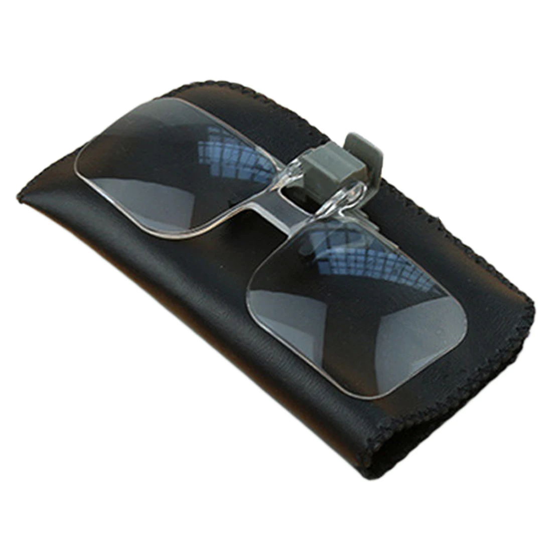 Прозрачные увеличительные очки с зажимом Hands Free Складная лупа HD линзы Точные