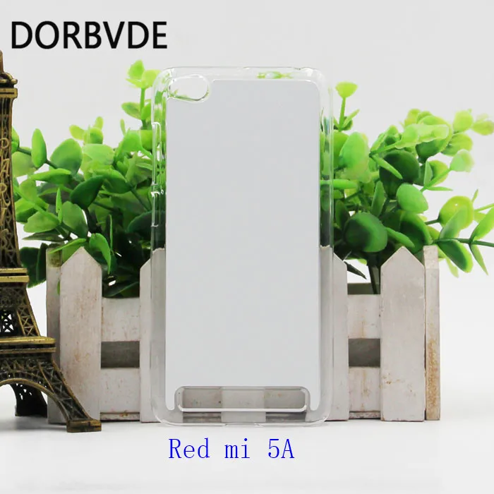 Пластиковый Чехол Для MIUI Redmi Note 5A Red mi с металлическими пластинами 2D