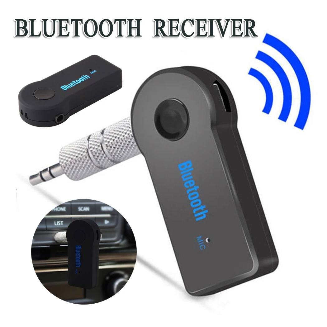 Bluetooth-адаптер Roreta для машины беспроводной адаптер AUX 3 5 мм Bluetooth свободные руки