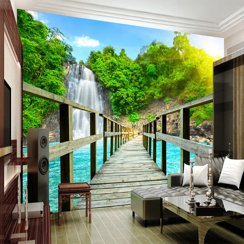 3D обои для гостиной диванная комната Декор дома|murals nature|landscape wallpaperwall murals nature |