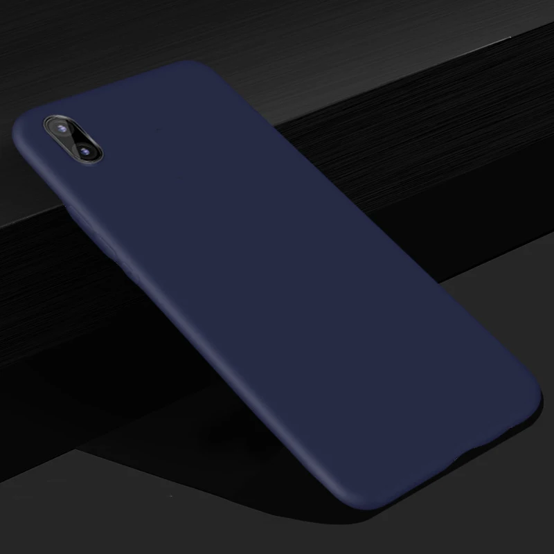 darkblue Для Coque чехол на Xiaomi mi 8 Pro Чехлы глобальной версии Xio mi 8 Explorer Обложка задняя силиконовая Мягкая матовая Ksio mi Xao mi черный TPU - Цвет: darkblue