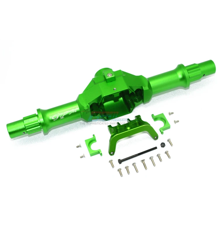1/8 AXIAL YETI XL 90032 комплект корпуса заднего моста из алюминиевого сплава + ферма 1 YTL013L