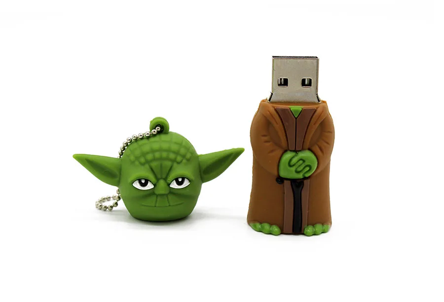 Флеш-накопитель wars star Yoda Darth Vader 4G 8G 16G 32G 64G Usb 2,0 Usb flash drivdriveck pendrive