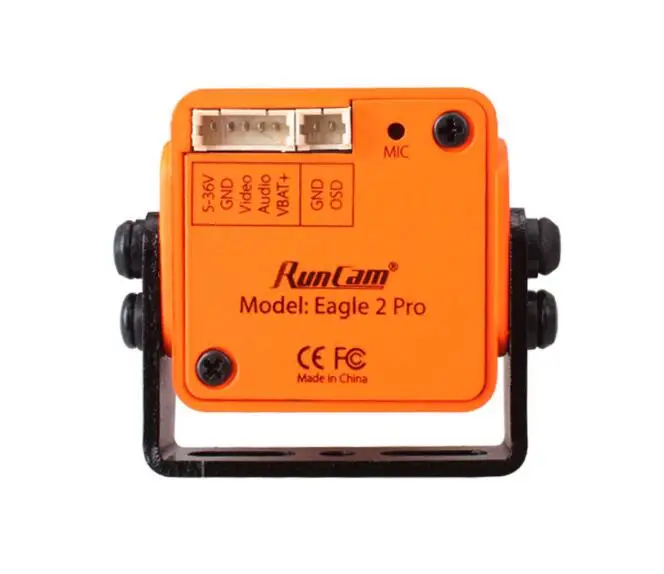 

RunCam Eagle 2 PRO 800TVL CMOS 2.1mm/2.5mm 16:9/ 4:3NTSC/PAL Switchable Super WDR FPV Camera Low Latency