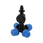 Разбрызгиватель для садового орошения, перекрестный разбрызгиватель с защитой от капель, охлаждающий, для фермы, 10 шт., 6 мм