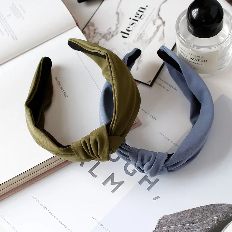 1 шт./лот летний головной убор для волос повязка на голову с бантом обруч женщин и