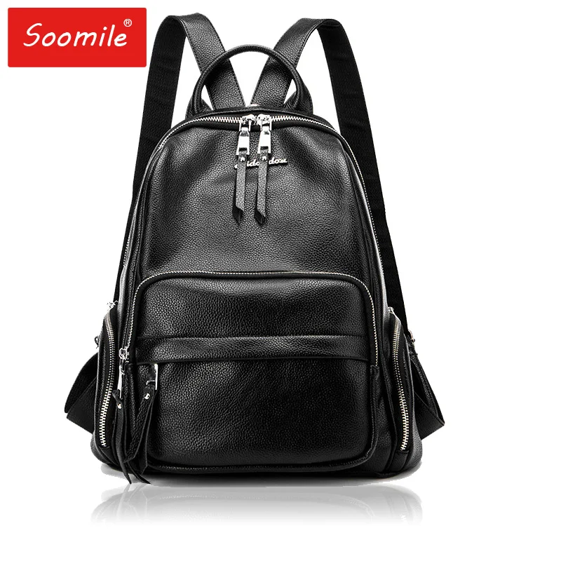 Рюкзак женский из натуральной кожи с кисточкой|Женские рюкзаки| |