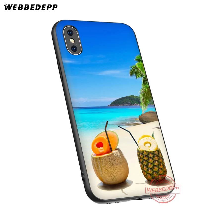 Мягкий силиконовый чехол WEBBEDEPP для iPhone 8 7 6S 6 Plus 11 Pro XS Max XR X 5 5S SE | Мобильные телефоны