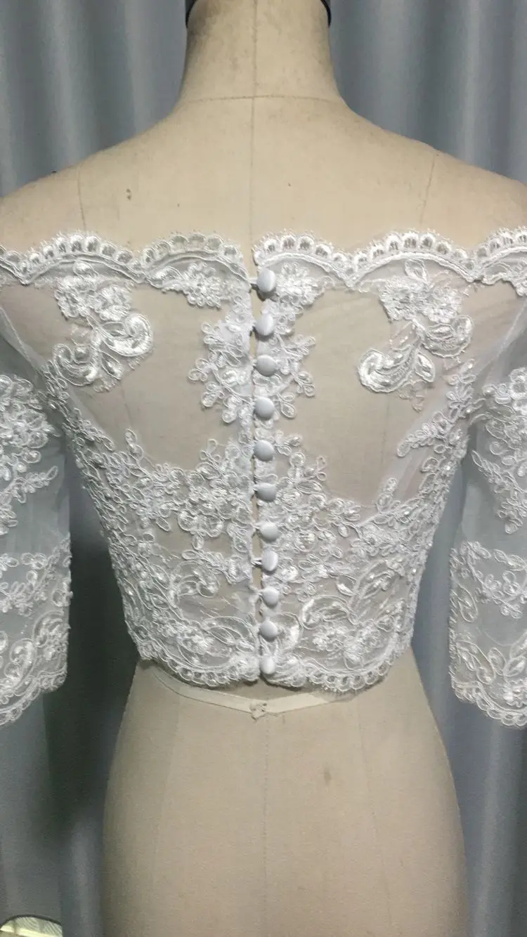 Благородная Свадебная куртка WEISS с бисером новый пиджак открытыми плечами и