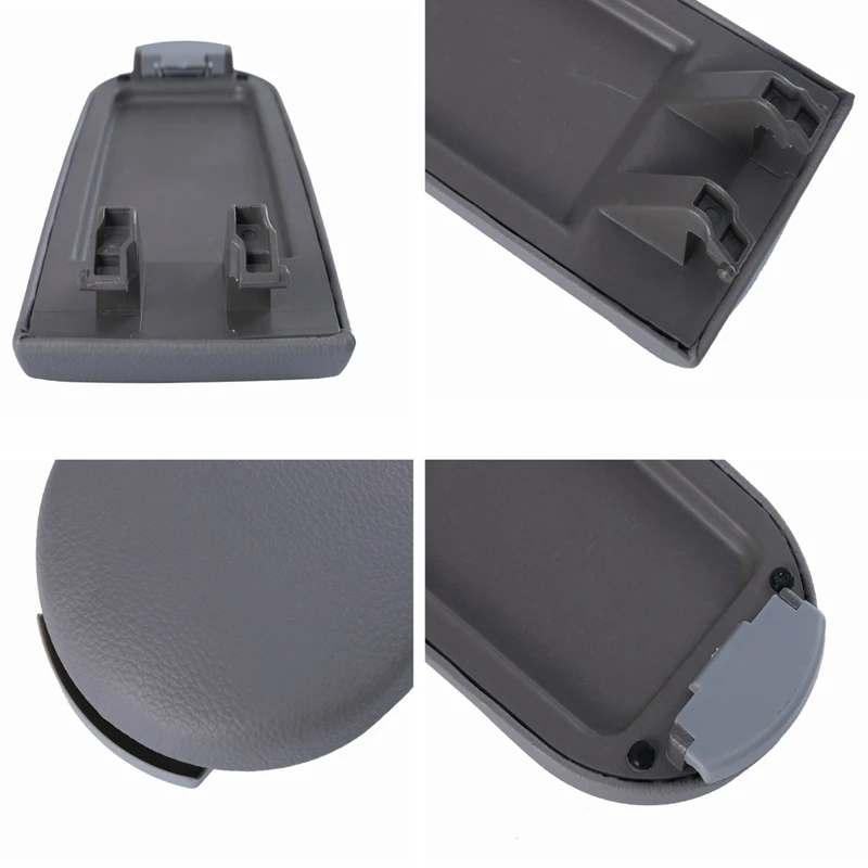 Черный бежевый серый кожаный подлокотник центральной консоли Крышка для VW Passat