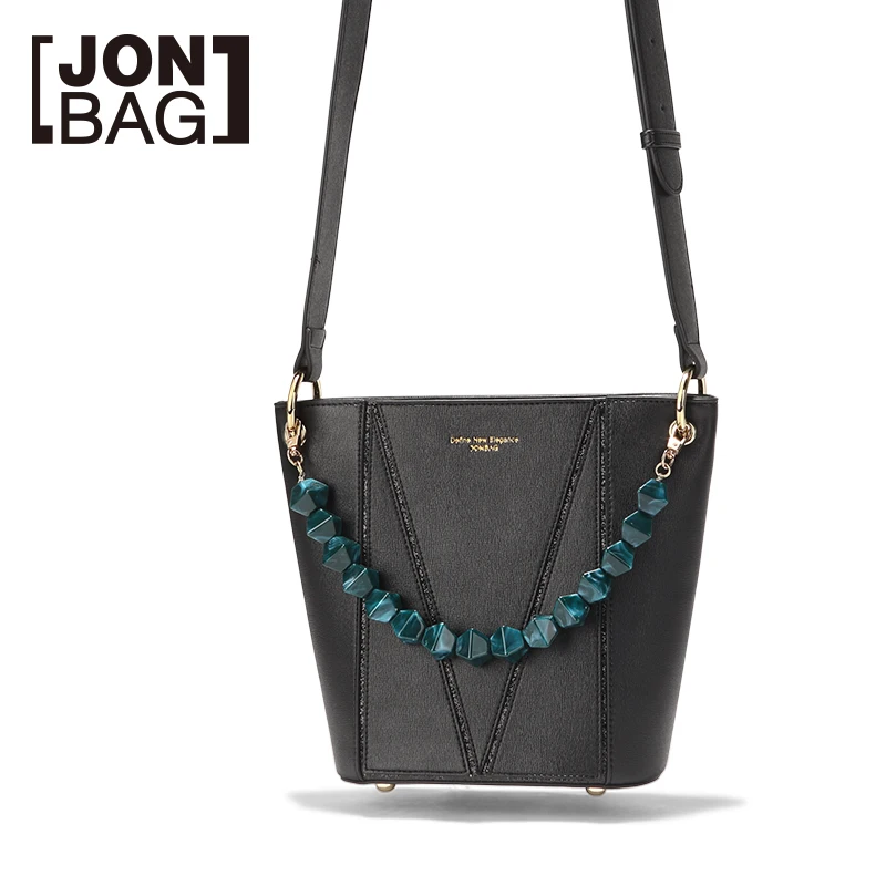 JONBAG знаменитости черная сумка Новая повседневная модная Корейская версия на