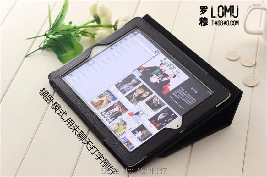 Estilo de luxo estande дизайн caso couro magnetico чехол для apple iPad 2 3 4 планшет умный Protetcors|cover for ipad|smart