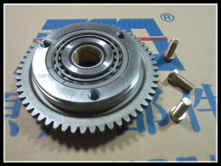 

Motorcycle Overrunning clutch LF200 ZS200 CG200 Starter Clutch Assembly scooter parts 57 teeth