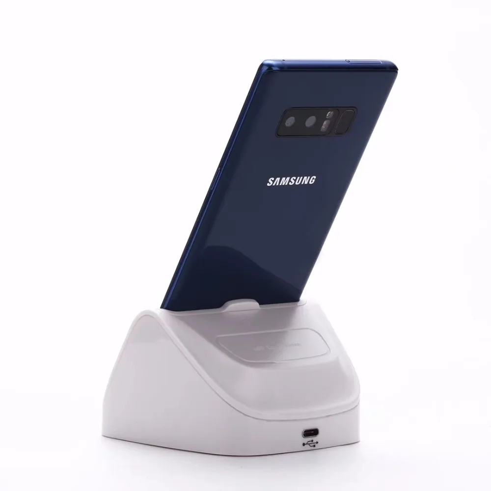 Тип C док-станция зарядное устройство для samsung Note 8 телефон зарядное устройство адаптер Бесплатный кабель