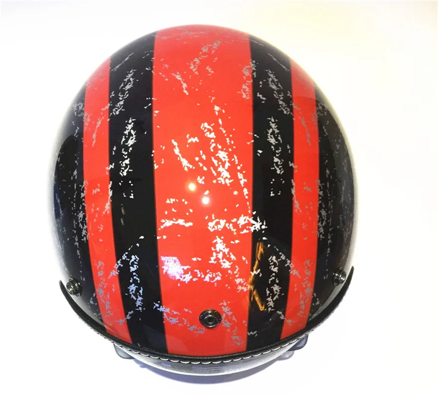 Русский полушлем Бесплатная доставка 2021 мотоциклетный шлем Ретро винтажный для