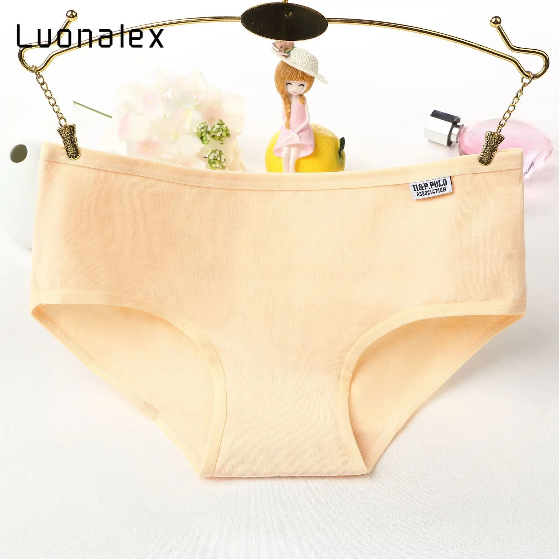 Luonalex женские трусики для влюбленных сексуальное женское нижнее белье трусы