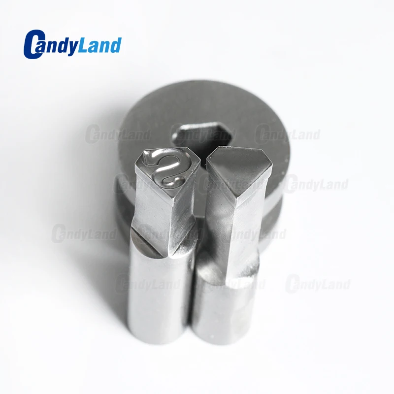 

CandyLand SuperM1 Milk Tablet Die 3D Pill Press Mold Candy Punching Die Custom Logo Calcium Tablet Punch Die For TDP1.5 Machine