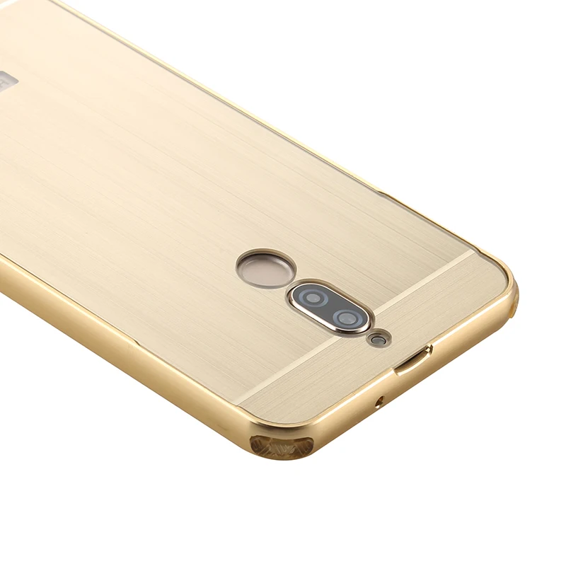 Чехол для huawei mate 10 Lite, чехол, роскошная металлическая алюминиевая рамка, чехол для huawei Nova 2i G10 Honor 9i mate 10 Lite, чехол