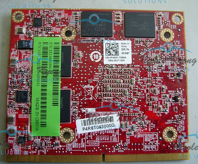 Видеокарта HD6770M HD 6770M M5950 P4R8T DDR5 VGA для Aspire 5935G 5739 5738 5940 8735g Precision M4600 M4800|card card|card video |