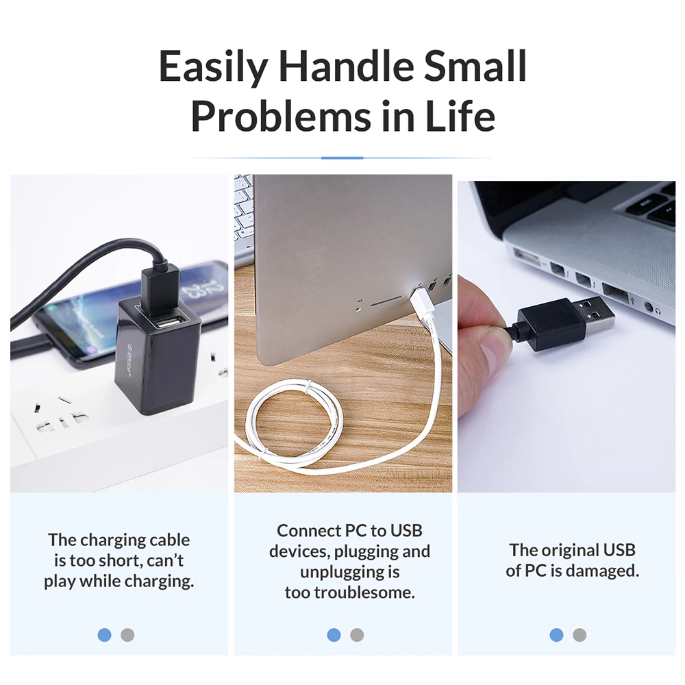 ORICO тип A (F) для типа (M) Удлинитель USB 2 0/USB 3 0 высокоскоростной кабель передачи