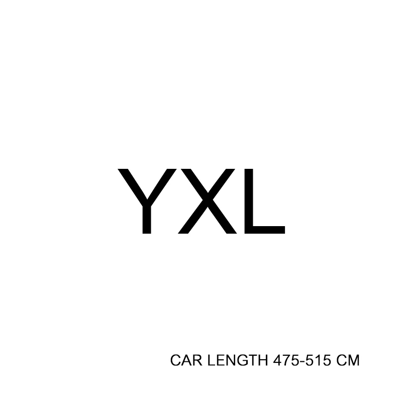YXL Автомобильные чехлы брезент водонепроницаемый утолщение средство для защиты от солнца крышка авто аксессуары отражатель пыль Дождь Снег защитный - Название цвета: YXL