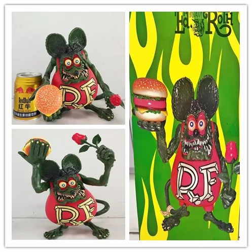 Новая коробка Wacky Wobbler Крыса FINK ПВХ подвижная Коллекция игрушек и кукол подарки 21