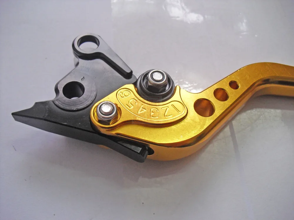 Рычаг тормоза и сцепления золотого цвета для мотоцикла Ducati Monster Il Mostro S4 S4R 01 06 900 M900