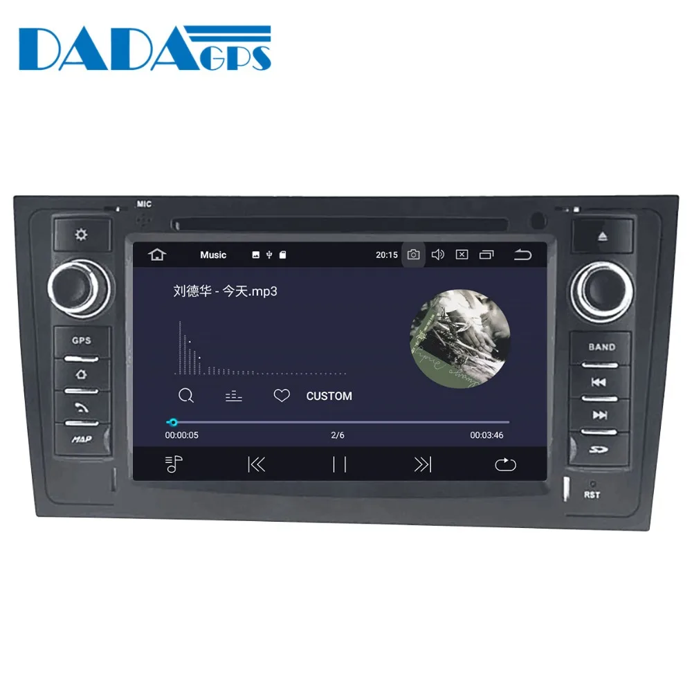 Новейший автомобильный DVD плеер на Android 9 0 головное устройство с GPS навигацией для