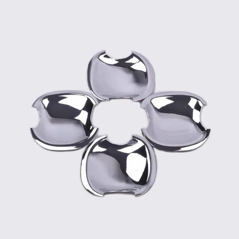 

FUNDUOO New ABS Chrome Door Handle Cup Bowl For Toyota Yaris Vios 2006 2007 2008 2009 2010 Corolla 2003 - 2013 Free Shipping