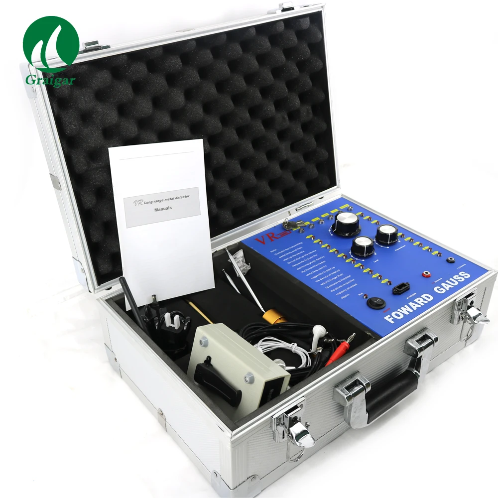 

Newest Version VR6000 Long Range King 50m Underground Gold Diamond Metal Detector
