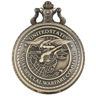 Кварцевые карманные часы со специальным военным командованием ВМС США, креативные часы с подвеской-цепочкой ВМС США, подарочные часы