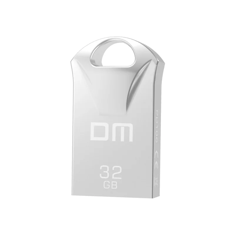 DM PD106 32 ГБ USB флэш накопитель металлический 16 Гб Pen Drive Key Ring Водонепроницаемый 8