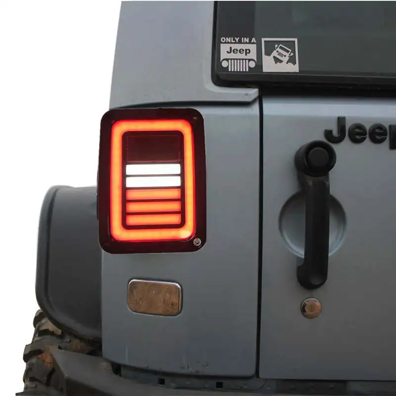 Светодиодные задние фары для Jeep Wrangler JK 2007 2016 стоп сигнал заднего хода поворотная