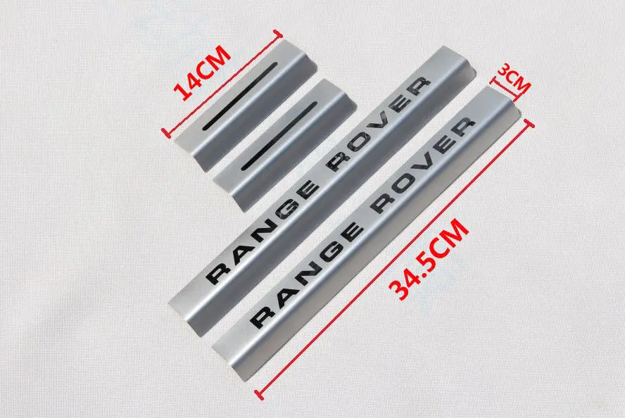 Накладки на пороги для Land Range Rover sport L405 L494 2014 2015 2016|scuff plate|door sill scuff platedoor |