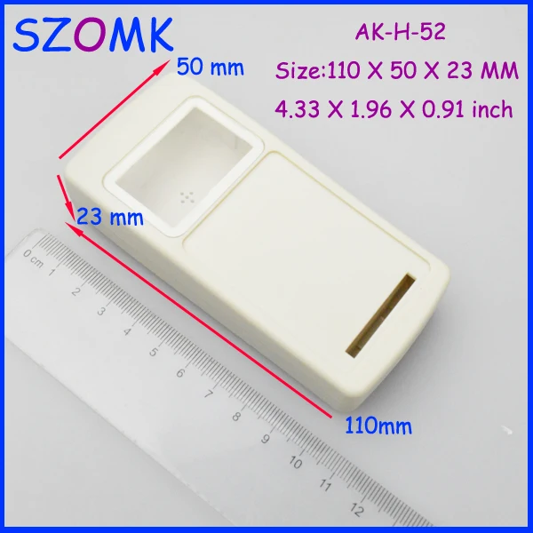 Пластмассовая флейта abs (1 шт.) 110*50*23 мм пластиковый корпус для электронной