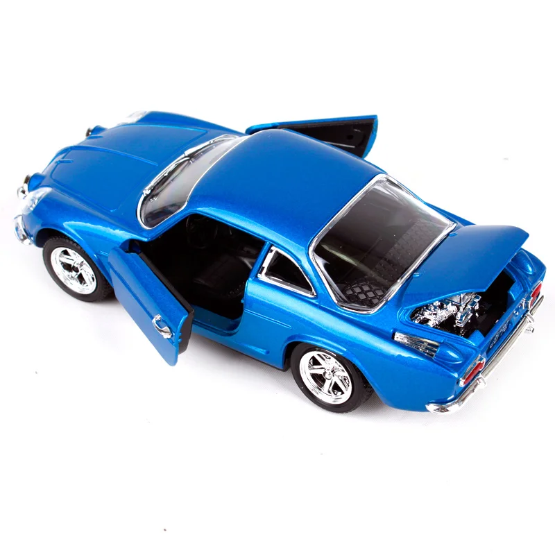 Bburago 1:24 ALPINE RENAULT A110 1600S синяя литая под давлением модель автомобиля игрушка