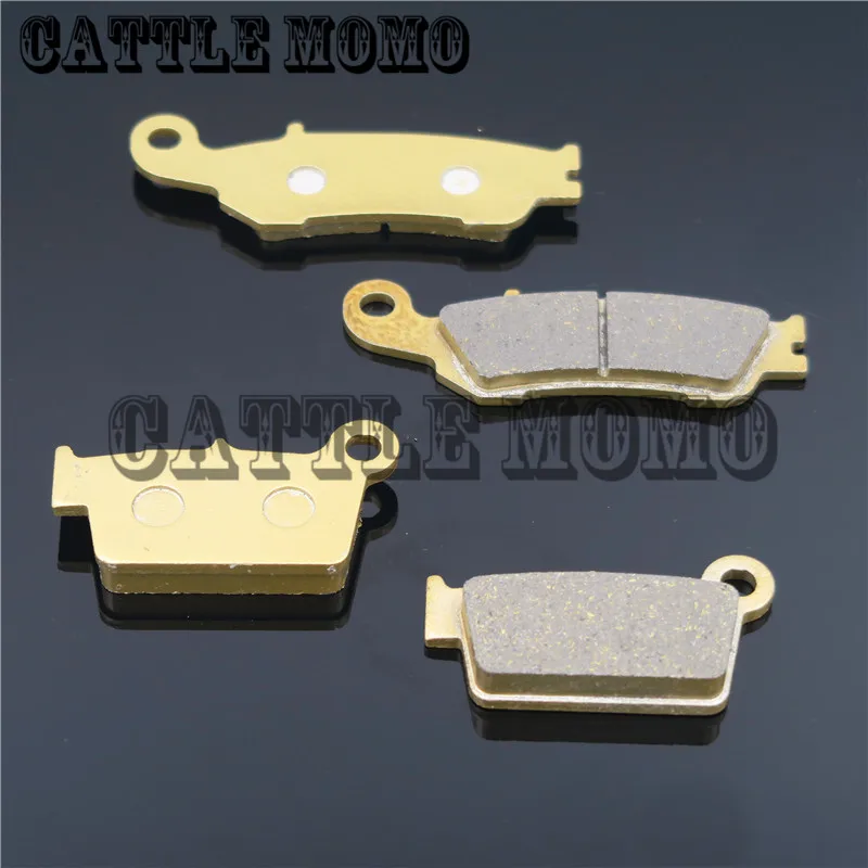 

Motorcycle Front and Rear Brake Pads for Yamaha YZ 125 YZ 250 F YZ450F 2008-2019 WR 450 2016-2021 WR 250F 2017-2021